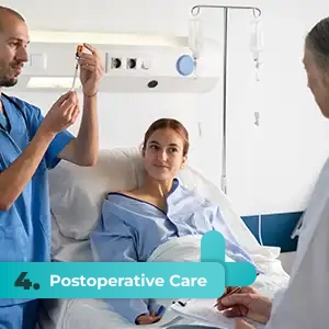 After surgery, you will receive both in-person and virtual follow-up to monitor your recovery and address any questions you may have.